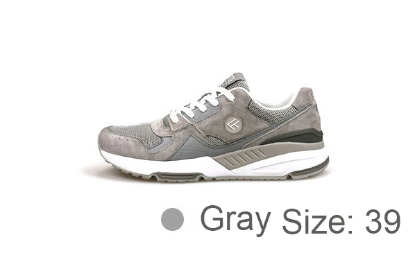 Оригинальная спортивная обувь Xiaomi FREETIE 90FUN, амортизация, дышащая, гибкая, повседневная, для хранения энергии, с подвеской, кроссовки, обувь - Цвет: Gray 39