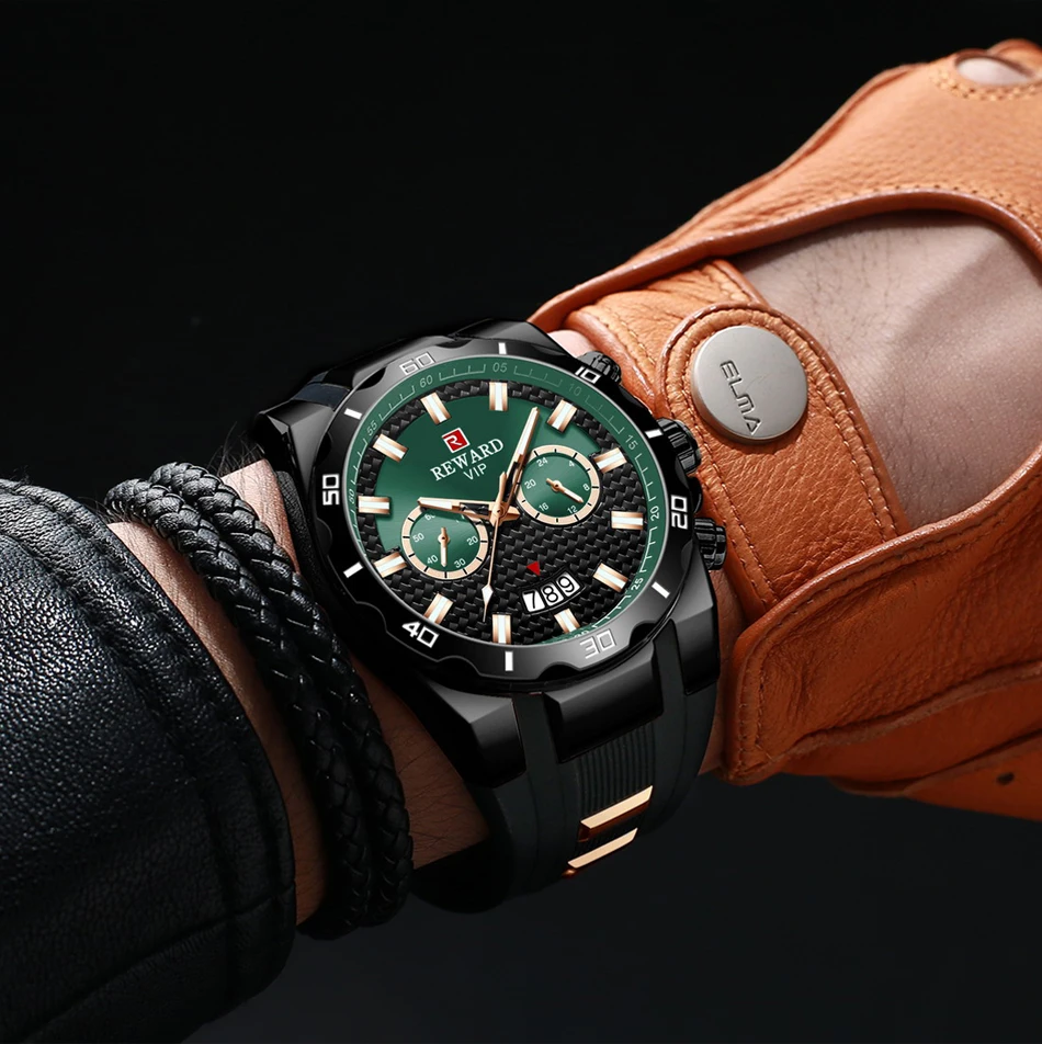 Мужские модные часы, уникальные спортивные водонепроницаемые часы Relogio Masculino, кварцевые часы с датой, резиновый ремешок, наручные часы для мужчин
