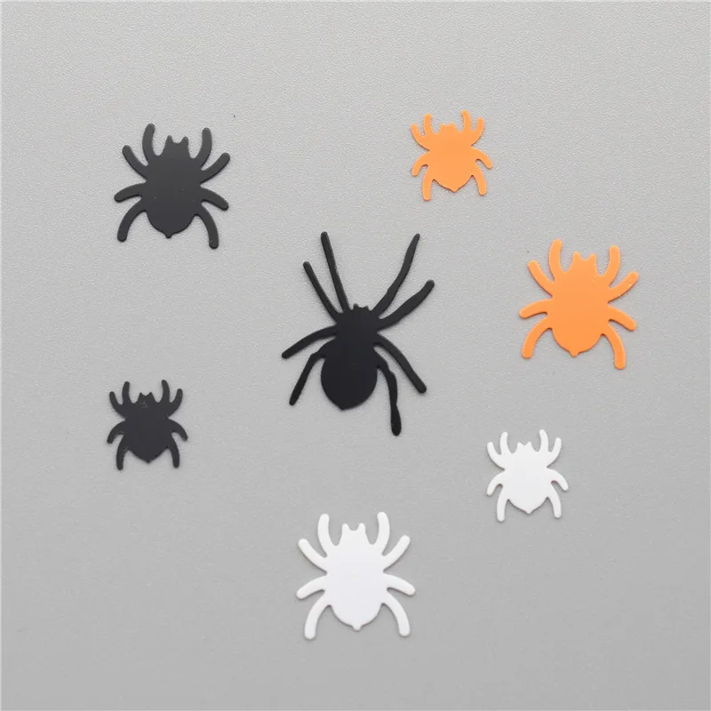 300 шт.(25 г) 18*20 мм Хэллоуин паук свободные блестки красивые товары для рукоделия для скрапбукинга Diy аксессуары для детей DIY