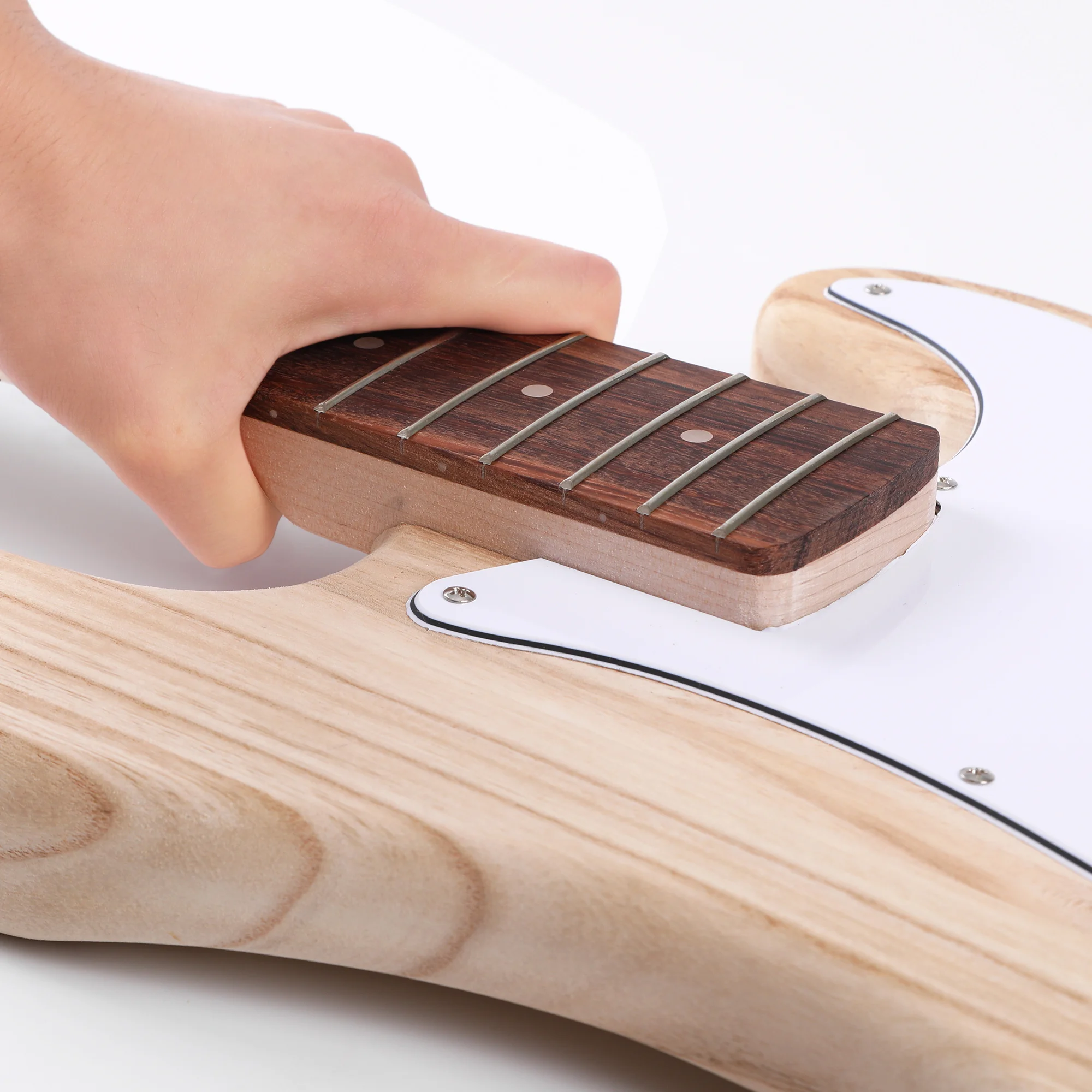 Diy Bass Guitar Kit - Build Your Own Electric Bass With Paulownia