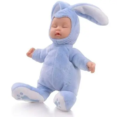 

Soft and lovely sleeping doll, cute rabbit and rabbit, plush toy, sleeping doll, Christmas gift 32cm