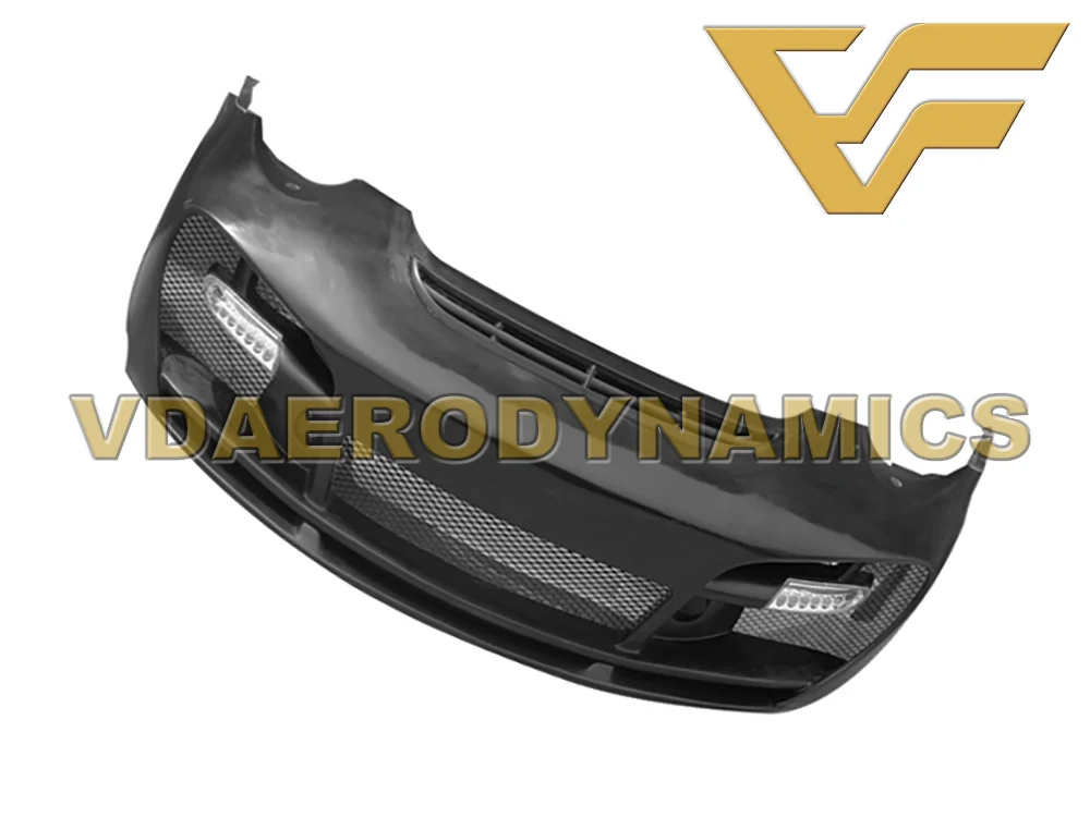 Подходит для 04-07 997 997,1 Porsche 911 Carrera S 4 4S GTS VAD-TR полный комплект кузова передний бампер задний бампер боковые юбки спойлер