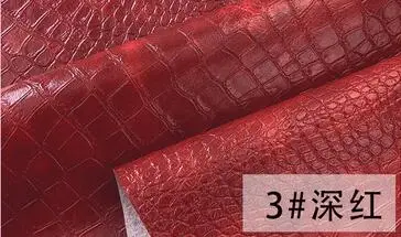 2 12style искусственная кожа ткань Водонепроницаемый Крокодил-зерна диван автомобиль багаж мягкий обернутый твердый обернутый ручной работы текстильная ткань C685 - Цвет: 2