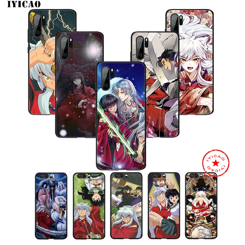 Anime Inuyasha Soft Black Case for Huawei Mate 30 Lite Pro Y9 Y7 Y6 Prime 2018 2019 Phone |