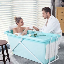 21% бочка для ванной, для взрослых, складная, пластиковая, для дома, для ванной, бочка для душа, для бассейна, для тела, утолщенный термостат, портативный