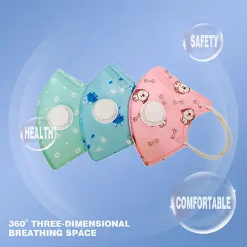 

Hot Anti-Fog Splash-Proof Face Isolated DustHigh Efficiency Filtration portable protection breathable with breathing valve Mask