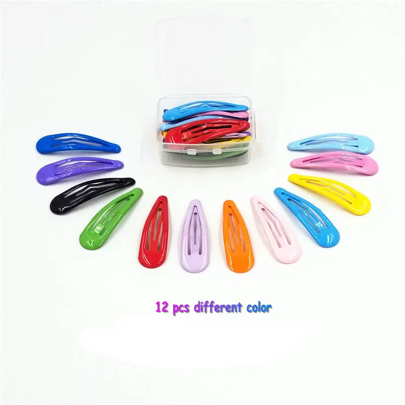 

Baking varnish hair clip BB clip, water droplets shape hairpin Macaron Dripping oil hair pins