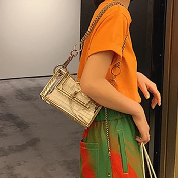 

Ins Metal Hollow Out Women's Shoulder Crossbody Bags Evening Bag Luxury Lady Bags Cage Fashion Handbag Clutch