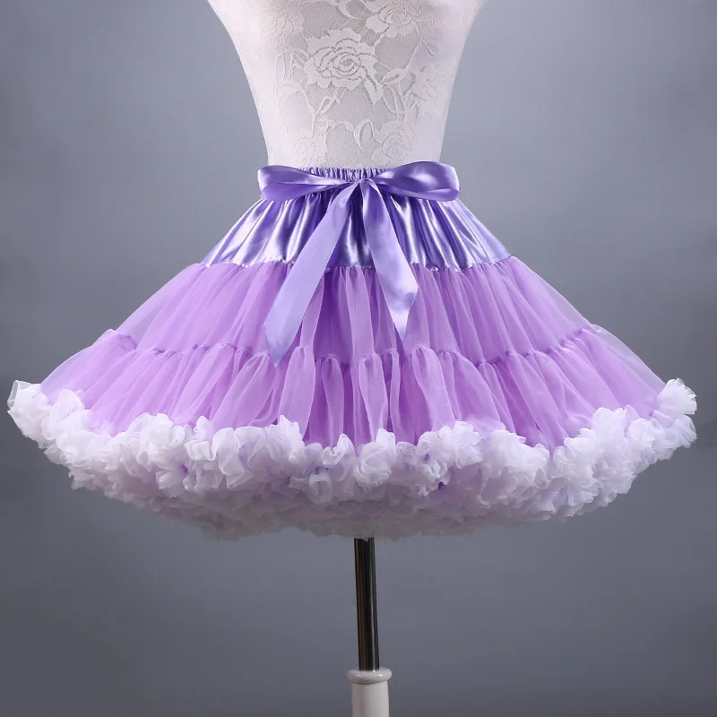 Adult Women Petticoat Mnini Tutu Skirt Ball Gown Dance Sexy Women Short Puffy Tulle Skirts petticoat skirt petticoat underskirt lolita petticoat tulle tutu skirt