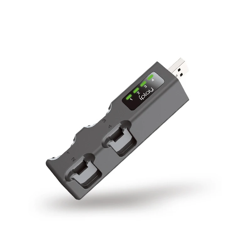 Przenośne Mini USB Hub bezprzewodowa ładowarka cztery ładowania stacji bazowej uchwyt dla Nintendo przełącznik Joycon NS kontroler akcesoria 4 Przenośne Mini USB Hub bezprzewodowa ładowarka cztery ładowania stacji bazowej uchwyt dla Nintendo przełącznik Joycon NS kontroler akcesoria 4