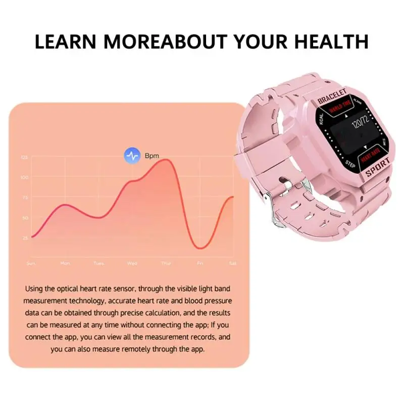 I3 Plus Waterproof Smart Watch Men Women Color Screen Sport Fitness Watches Pedometer Heart Rate Monitor For Android IOS