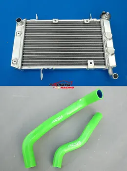 

All Aluminum Racing Radiator + New Hose For Suzuki LTZ400 KFX400 DVX400 2003-2008 04 05 06 07 2007 2006 2005 2004