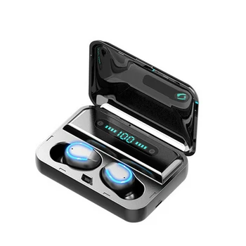

Bluetooth Wireless Earphone Smart In-ear One Button Design Support Power Display with Charging Case Portable Multi Use for Phone