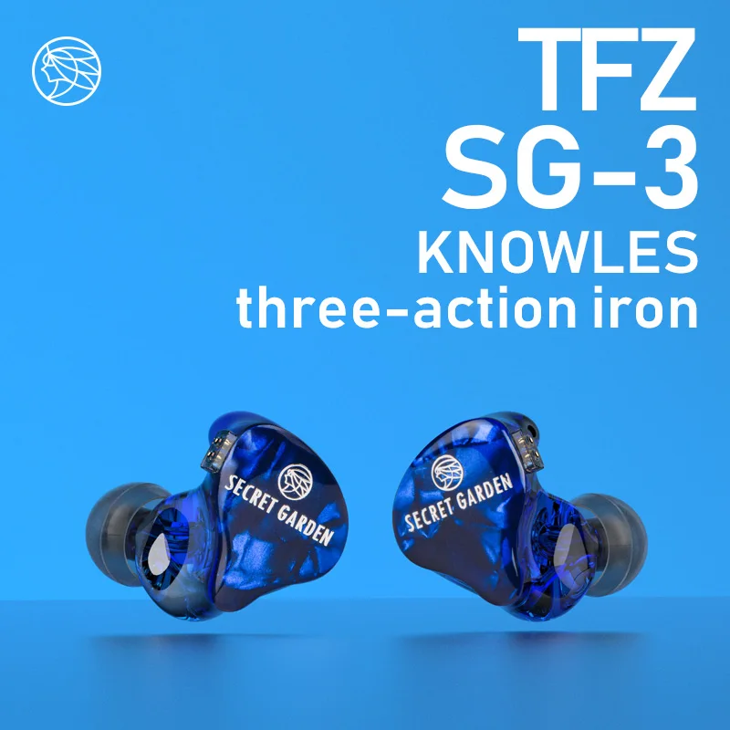 

TFZ Secret Garden III 3 HD Professional In Ear Monitor Headset Balanced Armature Noise Cancelling Earphones