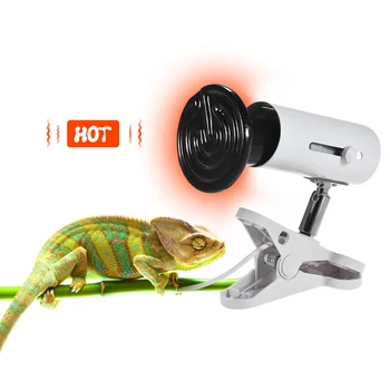 

Pet Thermometer Control 3pcs Heat Emitter Set Includes 100W Ceramic Lamp Bulb Holder Temperature Controller for Reptiles