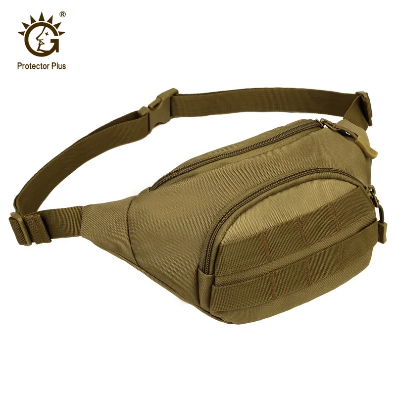 

Protector Plus Tactical Military Waist Bag,Molle Army Waist Bags,Sport Hunting Running Adjustable Portable Waist Bag