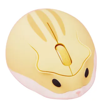 

Portable Mini Mouse 2.4Ghz Wireless 1200DPI Cute Hamster Creative Design Mice Computer Table Ergonomic Silent For PC Laptop
