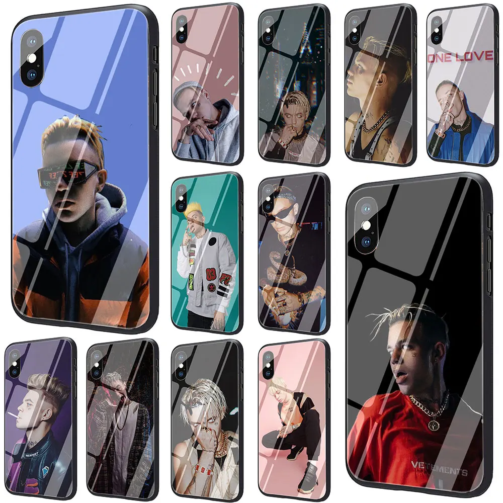Чехол для телефона EWAU Rapper Allj из закаленного стекла для iPhone 11 Pro 6 6S Plus 7 8 Plus X XS XR XS Max