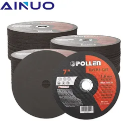 180mm/7 Inch,Disques de Coupe en Métal et Inox,Disques de coupe pour métal,Disques de coupe pour métal,meule d'angle 1 20 pièces 