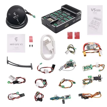 

CUAV Flight Controller GPS for PX4 PIX Helicopter Multi-rotors VTOL UAV Fixed Wing V5 nano + NEO GPS
