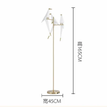 17 Блеск светодиодный современный птица светодиодный подвесные светильники Спальня Гостиная подвесной светильник, подвесной светильник в металлическом каркасе декор дома Suspendu - Цвет корпуса: 17