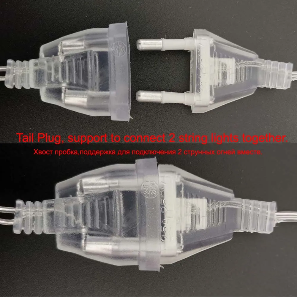 Curtain Icicle String Lights