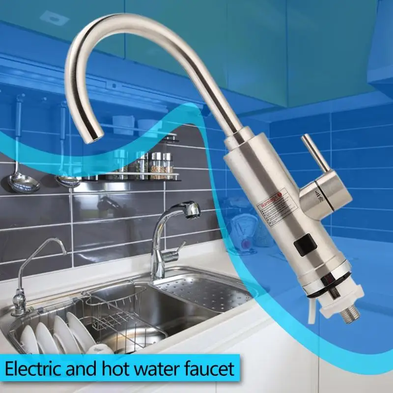 3000W LED Digital Display Water Heater Instantaneous Instant Hot Water Tap