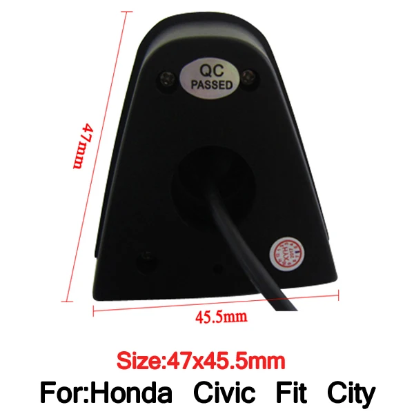 Автомобильная камера с логотипом спереди+ монитор SONY для Honda Odyssey accord Civic CRV XR-V Spirior Crosstour Fit City