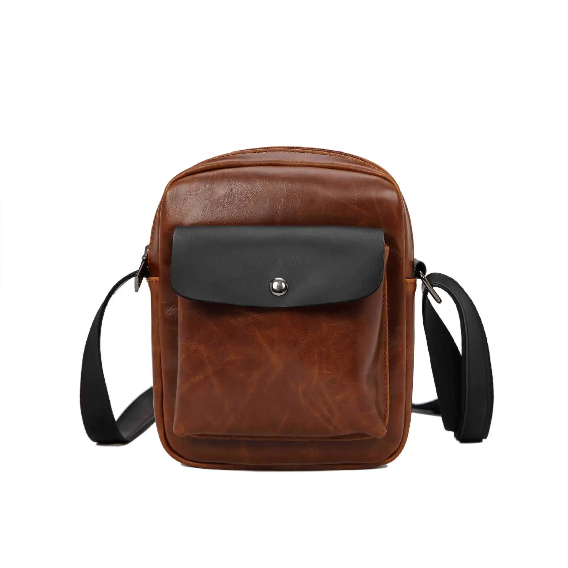 Retro men's bag, single shoulder bag, man's oblique satchel bag, man's bag