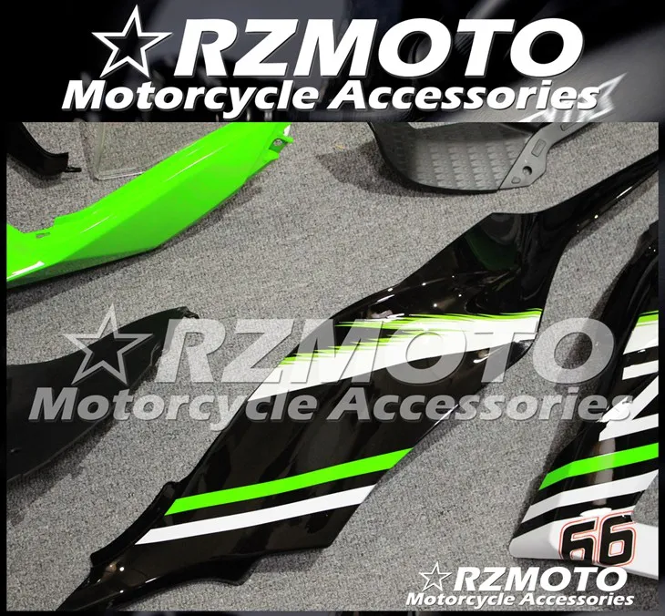 Новый Abs мотоцикл обтекатель подходит для Kawasaki ZX6R 636 2013 2018 бодикон литья под