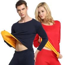 Термобелье для мужчин зимние женские кальсоны наборы флис сохраняет тепло в холодную погоду Размер M до 4XL