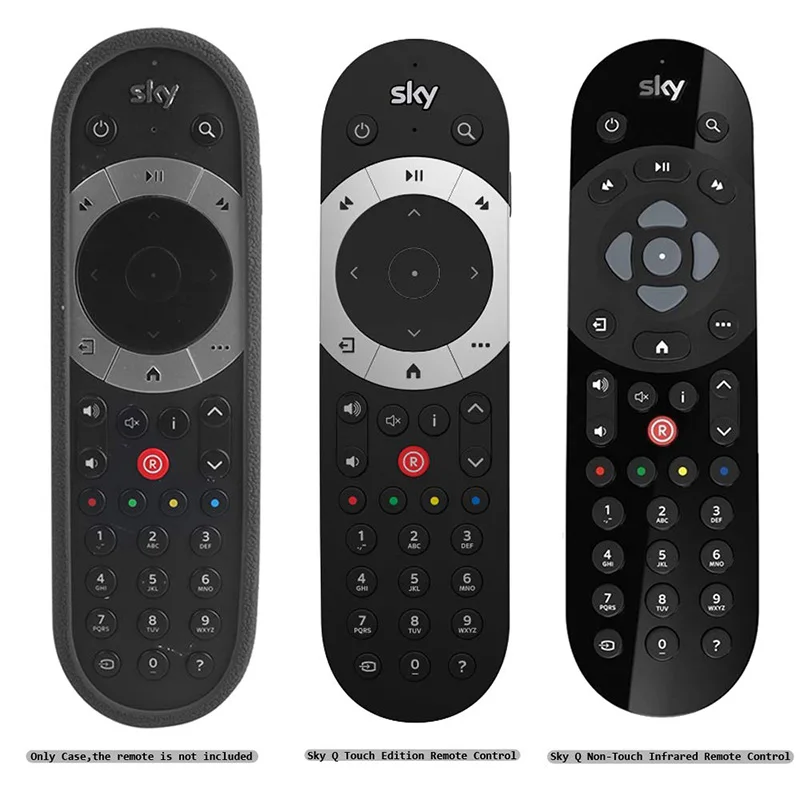 Чехлы с пультом дистанционного управления для SKY Q SIKAI противоударный защитный чехол совместимый с сенсорным и не-сенсорным кожи с ручной петлей