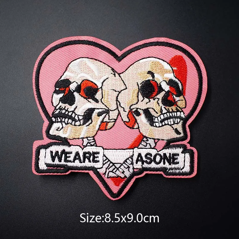 HEART DOG DIY Cloth Badges Mend Decorate Iron On Patch Clothes Apparel Sewing Decoration Applique Sew On Patches For Clothing