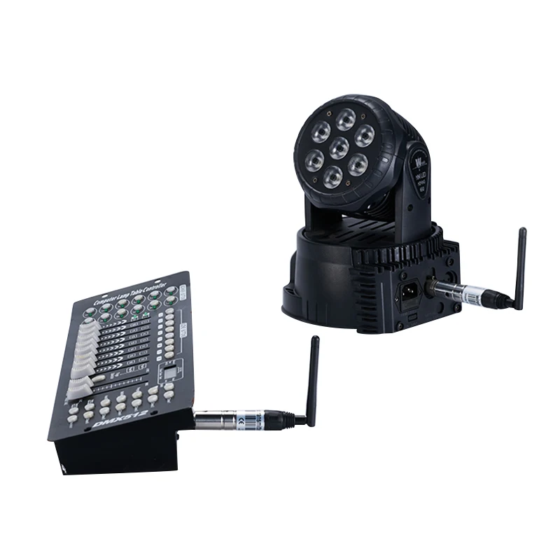 Серебристый цвет Ma Светодиодный MX512 DMX Dfi DJ Беспроводная система передатчик и приемник 2,4 г для Светодиодный сценический свет светодиодный