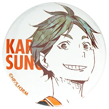 Haikyu! Значок аниме Shouyou Hinata kageyama tobio Sugawara Koshi Юу нишиноя Ямагути Тадаши металлический значок брошь булавки - Окраска металла: 04 Sugawara Koshi
