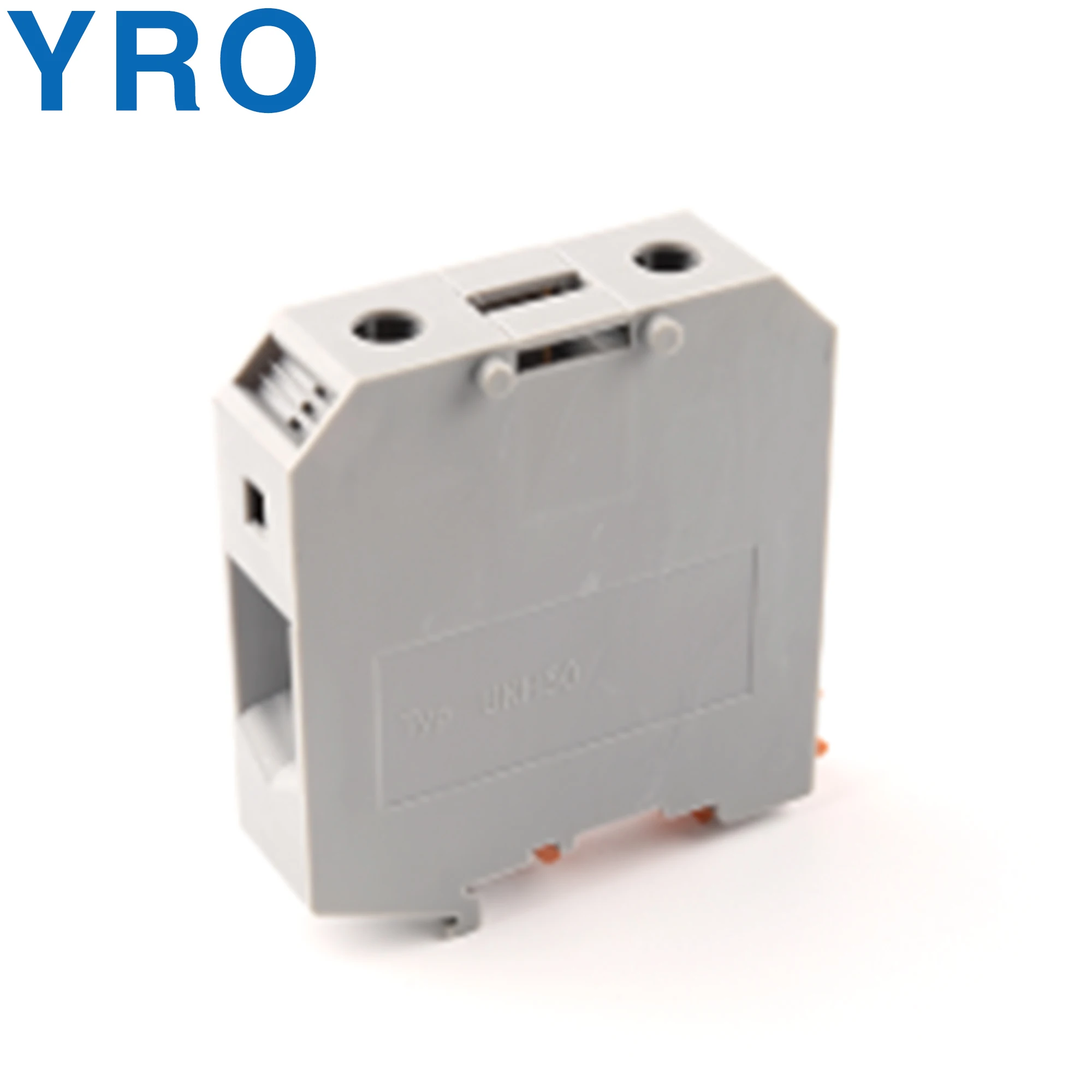 

Din Rail Terminal Block UKH-50N Connector Return Pull Type Spring Connection Screwless Copper Conductor