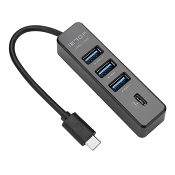 

4 Ports Type C HUB High Speed 5Gbps USB 3.1 USB 3.0 Splitter for Computer PC USB-C Power Delivery Adapter Cable