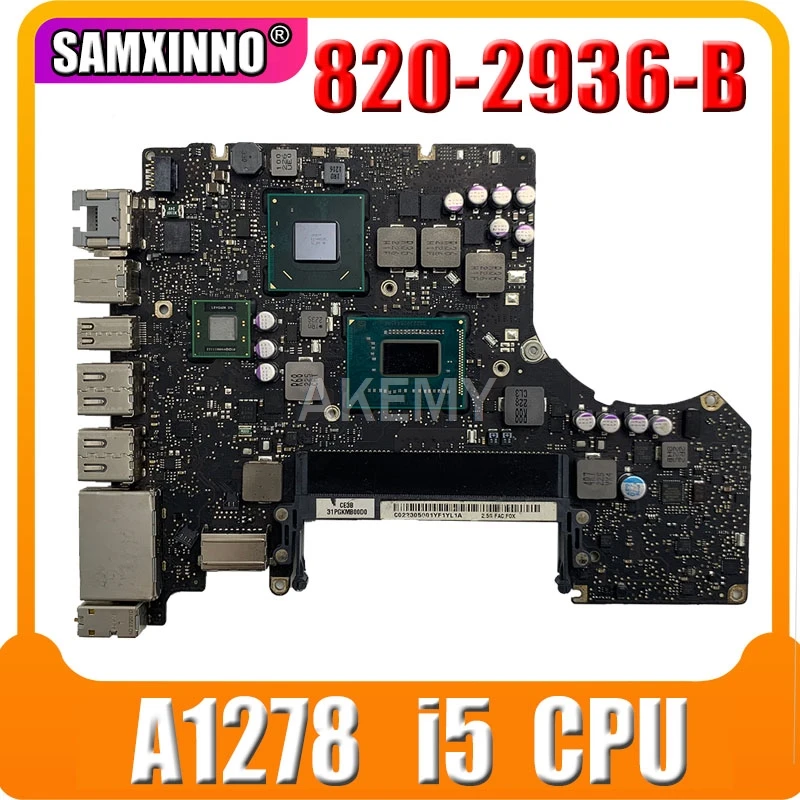 Оригинальная протестированная материнская плата для Macbook Pro 13 &quotA1278 Логическая 2 3