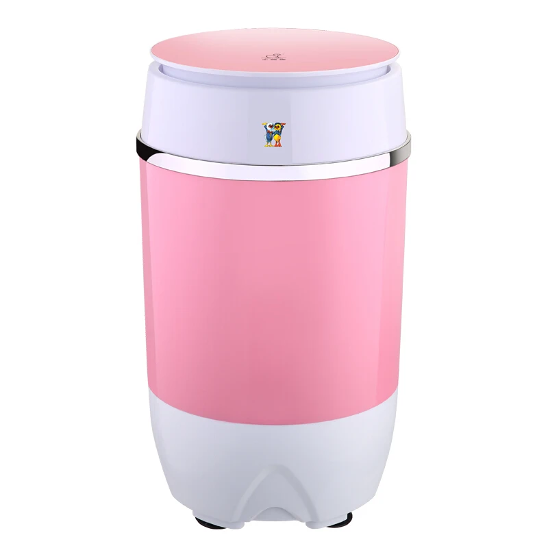 Portable Washing Machine Singlebarrel Baby Fullyautomatic Wheel Home