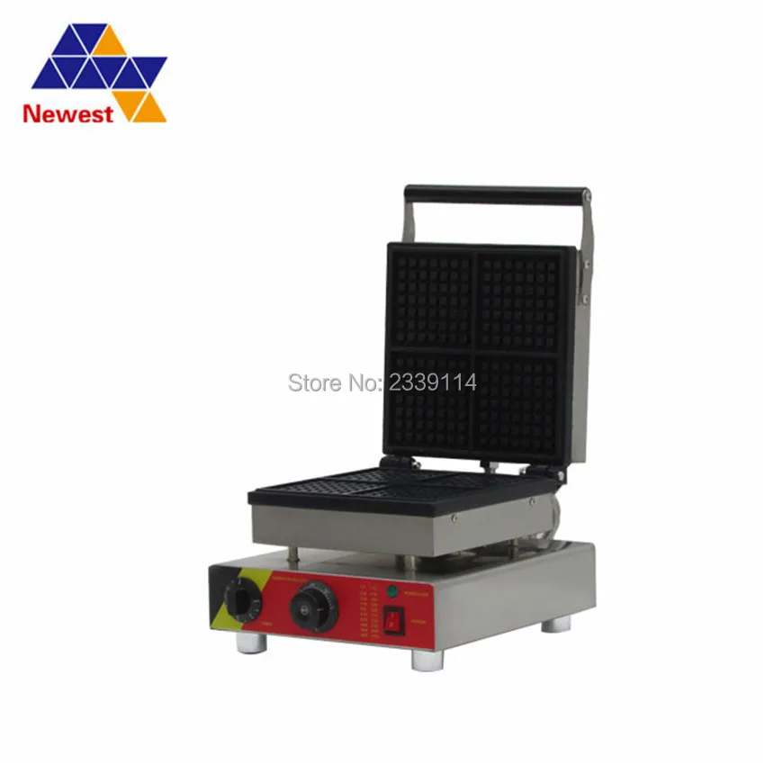 

Commercial CE Electric 110V 220V Squre waffle maker machine Waffle Stick Baker Waffle Iron cake oven