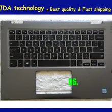 Wellendorff 97% / для Dell Inspiron 13 5368 5378 Упор для рук верхняя крышка Клавиатура США Топ чехол JCHV0 0JCHV0