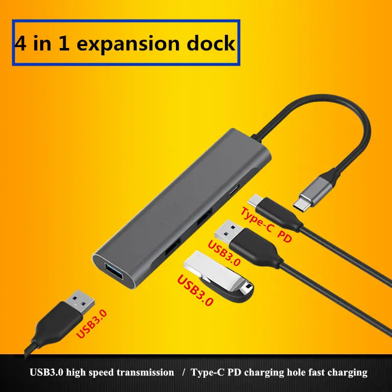 

High speed 4 port USB2.0 3.0 HUB 4K HDMI OTG adapter for Micro USB charging port for smartphone iMac laptop desktop accessories