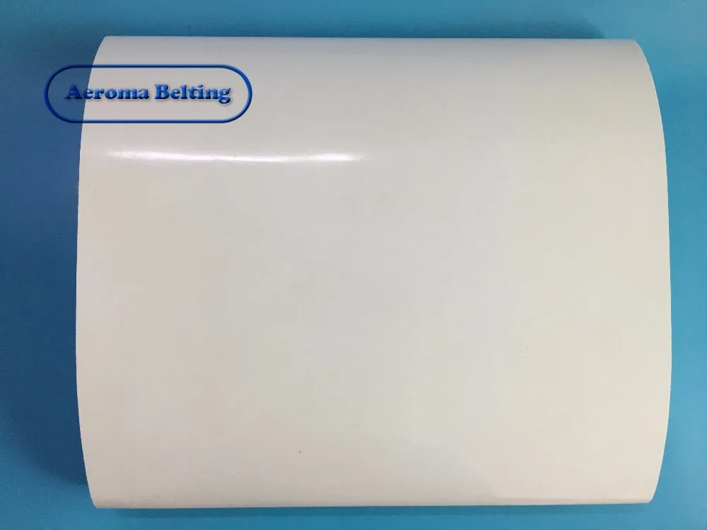 

PU conveyor belt surface smooth bottom fabric 1.5mm thickness
