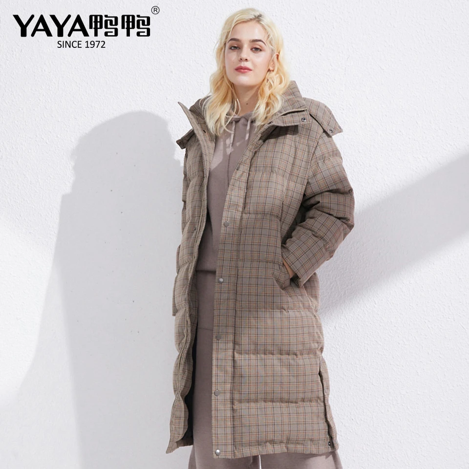 doudoune a carreaux femme