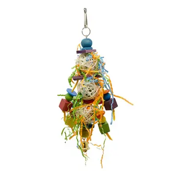 

Bird Chewing Toys Parrot Shredder Toy Shred Foraging Hanging Cage Toy
