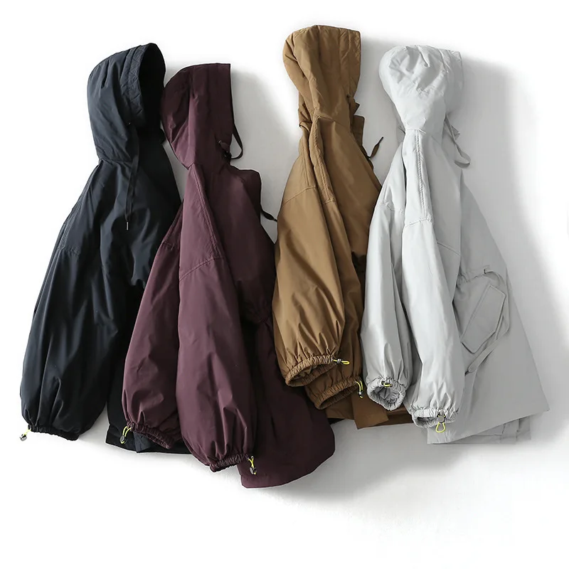 super warm Winter hooded oversized Warm Duck down coat female was thin waist Down Warm Jacket Hooded thicker warm Parkas F791