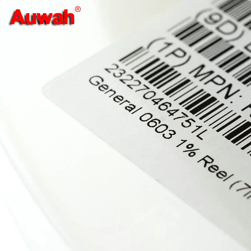 100pcs 0603 Chip resistor 1% 0-10M Ohm 1/10W