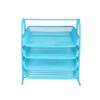 

1Pc File Stand Convenient File Holder Document Rack for Home Office File