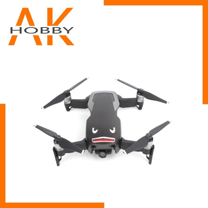 

3M Stickers Shark Face Decals Skin DIY Accessory for DJI MAVIC 2 PRO ,MAVIC 2 Zoom,Mavic Pro,Mavic AIR and DJI Spark