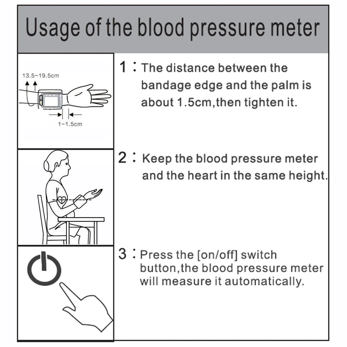 Автоматический наручный сфигмоманометр цифровой монитор тонометра кровяного давления метр USB зарядка наручные ЖК-дисплей